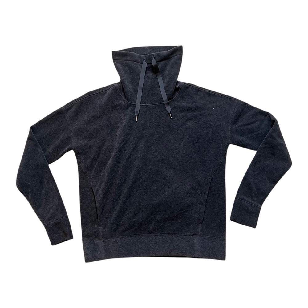 NWOT Lululemon Go Forward Fleece Dark Gray Pullover Size 6 Womens